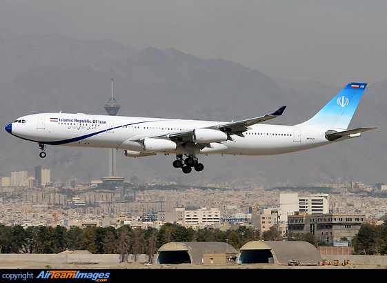 Operated By Meraj Air Airbus A340-313