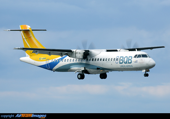 S2-AHH arrives at East Midlands to be painted in to the livery of NovoAir of Bangladesh ATR 72-212A