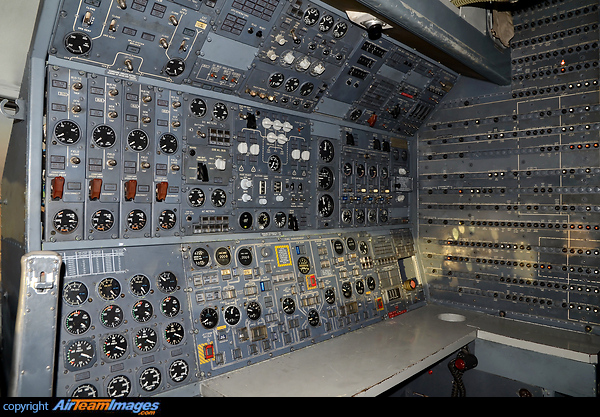 Flight Engineer Panel Boeing 747-131(SF)