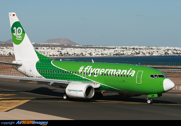 30th Anniversary colour scheme Boeing 737-75B