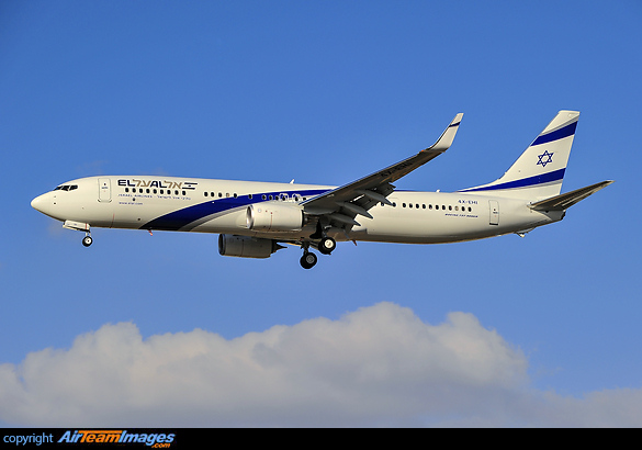 The latest and the last of the ordered Boeing 737-900 for ELAL landing today after a long delivery flight. Boeing 737-958/ER