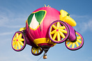 Princess Carriage remained tethered this morning during Balloons over ...