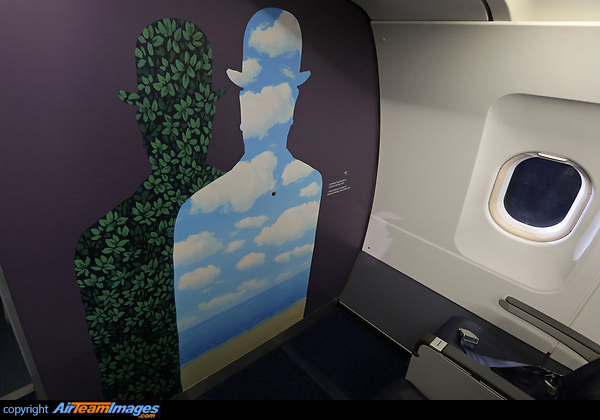 Belgium icon Magritte Airbus A320-214