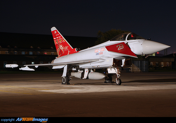 FGR.4 ZK353 29 Sqn 2015 display aircraft Eurofighter Typhoon FGR4