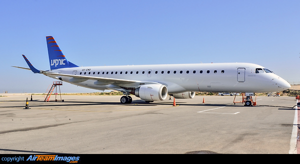 Arkia received today the third new aircraft out of four embraers Embraer ERJ-190LR