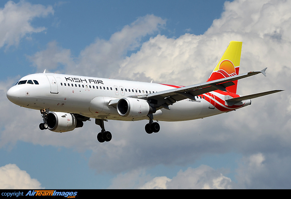 Kish Air's First Airbus A320 Airbus A320-211
