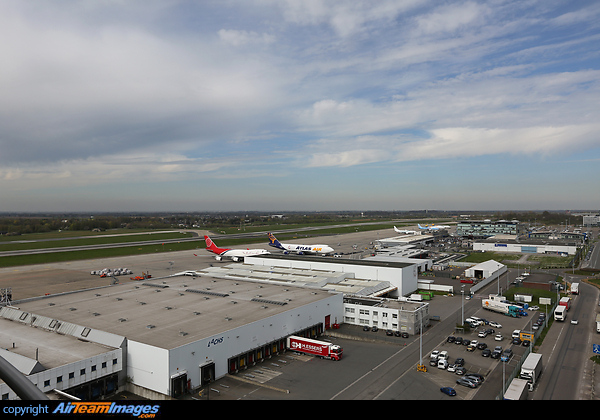 ATC Control Tower view Liege Airport