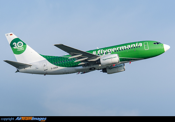 30 Years Anniversary colours Boeing 737-75B