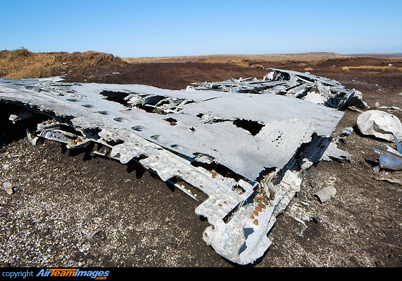 On 3 November 1948, USAF Boeing RB-29A Superfortress 44-61999 (nicknamed Over-Exposed), of the 16th Photographic Reconnaissance Squadron, 91st Reconnaissance Group, 311th Air Division, Strategic Air Command; crashed at Higher Shelf Stones, Bleaklow, whilst en route from Scampton to Burtonwood. All 13 crew members were killed. As there is no vehicular access and challenging pedestrian access, most of the wreckage has remained there ever since. Boeing RB-29A Superfortress