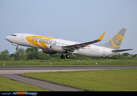 Aircraft leased to Jet2 for summer 2016. Boeing 737-8Q8