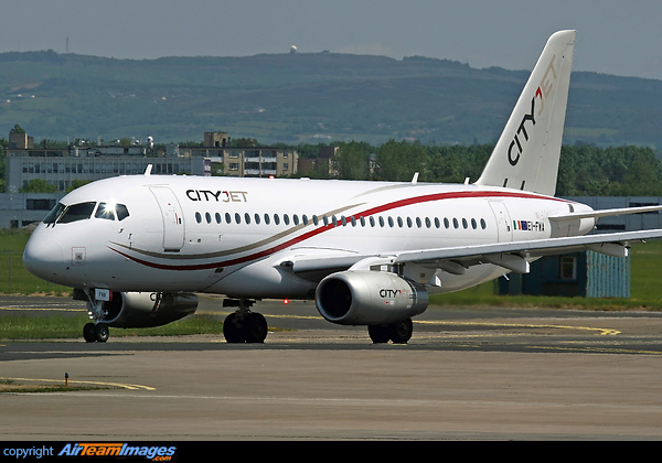 On 2nd June 2016, Irish carrier City Jet received the first of its new Sukhoi Superjet 100s, when EI-FWA arrived in Dublin from Venice on its delivery flight. City Jet is the first airline in Western Europe to operate the type.
Seen here during a crew training visit to Shannon. Sukhoi SuperJet 100-95B