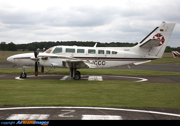 Operated by Air Taxi Europe. Reims F406 Caravan II