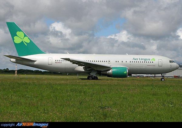 For the summer 2016 season, Aer Lingus have leased Boeing 767-224(ER), N234AX, from Omni Air International for operations on the Shannon-Boston-Shannon route. Boeing 767-224/ER