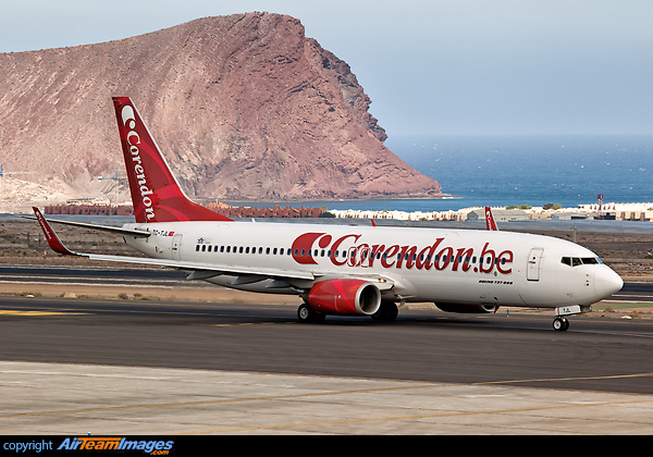Turkish branch of a Dutch airline, sporting Belgian website titles...... Boeing 737-86J