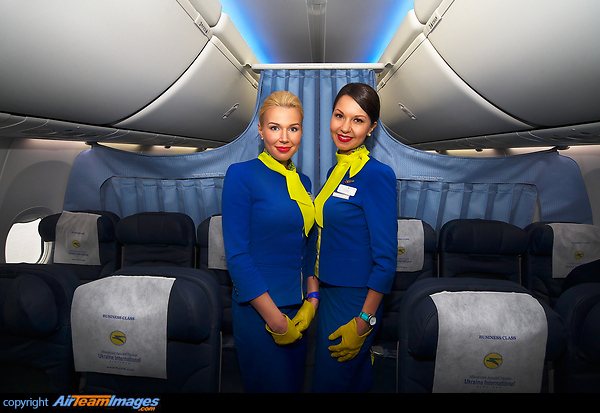 Ukraine Airlines Cabin Crew (UR-PSR) Aircraft Pictures & Photos - www.strongerinc.org