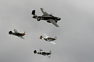 Some of the aircraft in Texas flying Legends