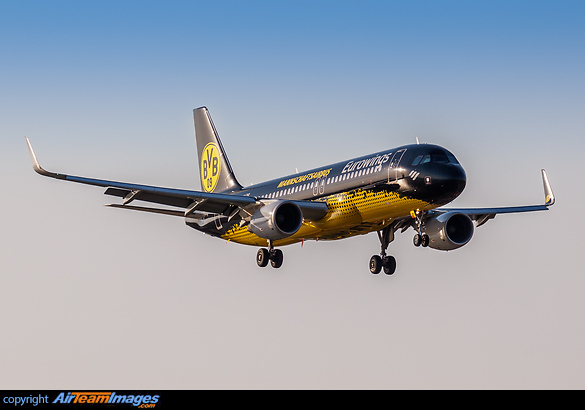 Borussia Dortmund Livery Airbus A320-214