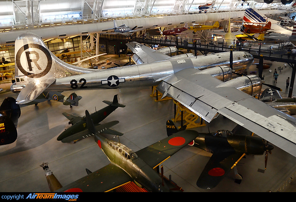 Boeing B-29 Superfortress "Enola Gay" dropped the first atomic bomb "Little Boy"over Hiroshima on the 6th of August 1945. Boeing B-29A Superfortress