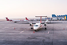 PAS apron with sistership SU-CBH and CRJ900 SU-CBY.