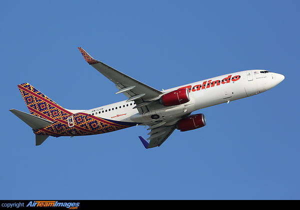 Malindo / Batik Air hybrid livery. Boeing 737-8GP