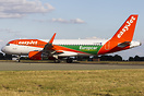 New logo applied showing easyJets partnership with Europcar