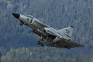One of the last Saab 37 Viggens giving a very spirited display at AIRP...