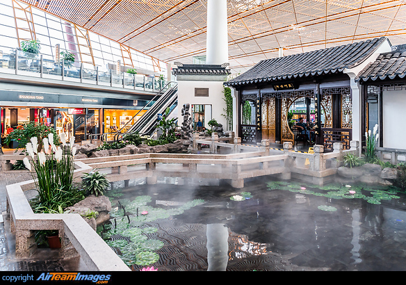 Inside Terminal 3. Beijing Capital International