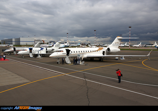During JetExpo-2016 exhibition Bombardier Global 6000