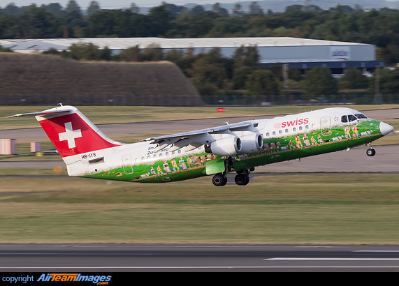British Aerospace Avro RJ100 British Aerospace Avro RJ100
