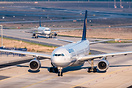 Closely followed by Airbus A321 D-AISF