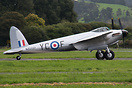 Taxi in after third test flight. Temporary 75 Squadron RNZAF markings.