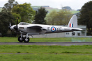 Touchdown after third test flight. Temporary 75 Squadron RNZAF marking...