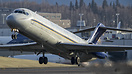 Full thrust take off for an Everts DC-9 from Anchorage creates a huge ...