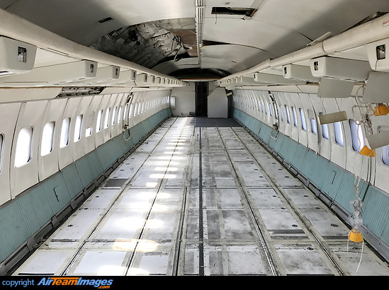 At Tehran Aerospace Exhibition in a very bad condition Boeing 737-286C/Adv