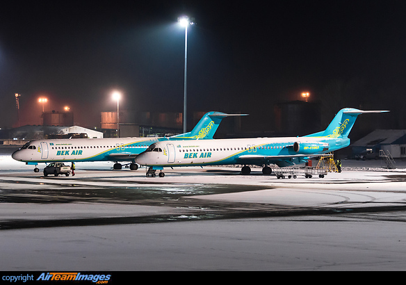 This Bek Air Fokker 100 crashed shortly after takeoff from Almaty on 27th December 2019. Fokker 100
