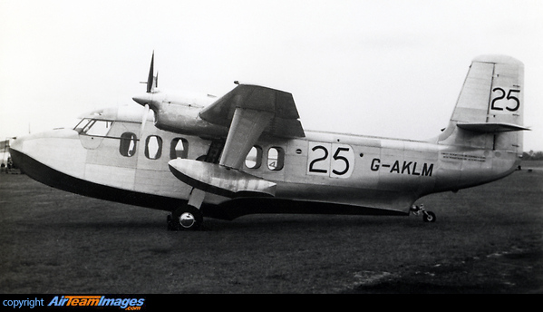 The Short SA.6 Sealand was a light, commercial Amphibious aircraft for 5-7 passengers, designed for the general overseas market in territories with suitable water access and/or runways.
This demonstrator aircraft G-AKLM crashed into a mountain whilst on a sales tour near Spagereid, Norway on 15th October 1949. Short SA6 Sealand I