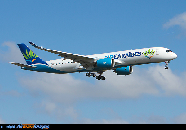 First Airbus A350 for Air Caraibes Airbus A350-941