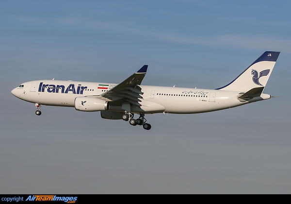 EP-IJA is the first Airbus A330 for Iran Air Airbus A330-243