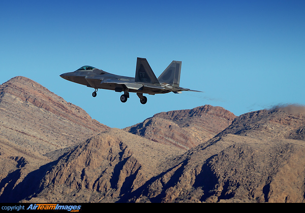 Red Flag 17-1 Lockheed Martin F-22A Raptor