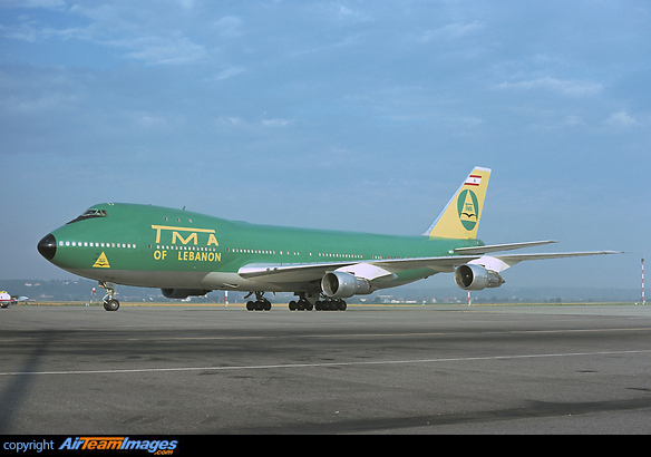 Later to OD-AGC, on 2nd visit at BSL. Boeing 747-123(SF)
