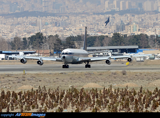 Ex Iran - Government Boeing 707 Now operating for the Iranian Air Force after being converted to a tanker. Boeing 707-386C