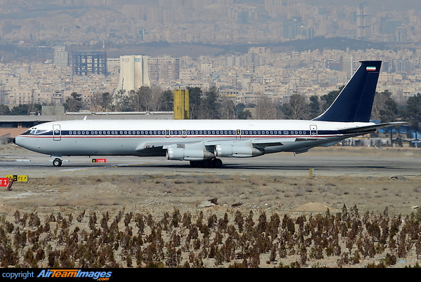Ex Iran - Government Boeing 707 Now Wearing Iranian Air Force C/S After The Iranian Government Not Willing using It Anymore . Converted to a Tanker Boeing 707-386C
