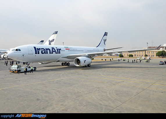 Iran Air takes delivery of the first Airbus A330-200 Airbus A330-243