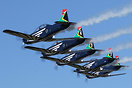 SA Defence Week 2017. Silver Falcons - SAAF display team.