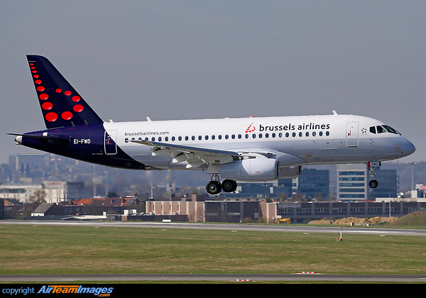 First Superjet 100 in Brussels Airlines. On 25th March 2017 CityJet will send 3 Sukhoi Superjet 100-95 aircraft (EI-FWB/C/D) to Brussels Airport. Sukhoi SuperJet 100-95B