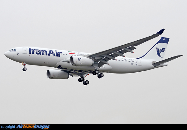 Iran Air 2nd Airbus A330-200 Delivery Flight Airbus A330-243