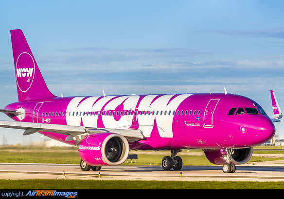 First A320neo for WOW making its second appearance in Toronto. Airbus A320-251N