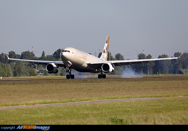 Deliverd on 27/02/2017 (first A332F) in new Etihad Colors Airbus A330-243F