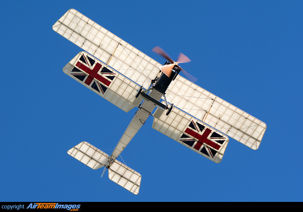 Flying display in ideal weather of this recent addition to the NZ Warbirds Association annual open day on the anniversary of D-Day celebration. The Vintage Aviater BE-2e