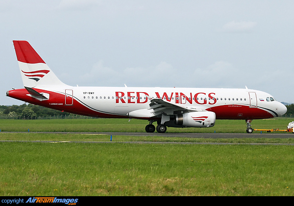 Red Wings will shortly take delivery of a first A320. VP-BWY has been painted at Shannon, and previously served as N672AW with American Airlines. Airbus A320-232